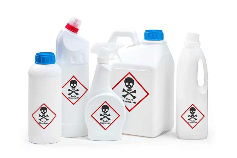 harmful cleaning chemicals
