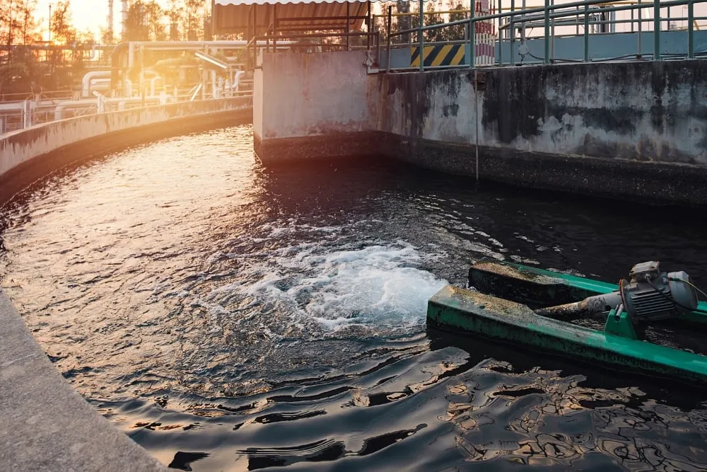 primary or secondary waste treatment systems