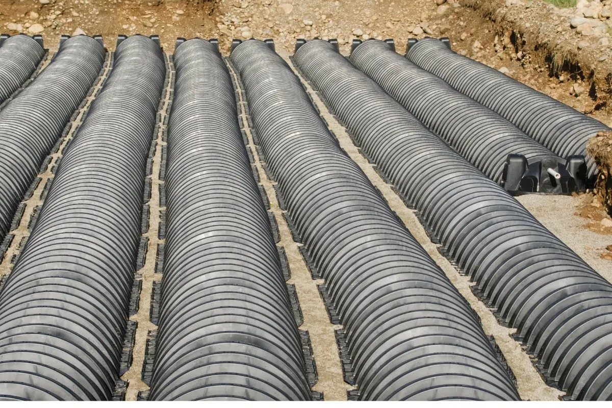 Multiple absorption trenches